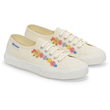 3750 Flower Print Leggera - Beige Natural Multiflowers