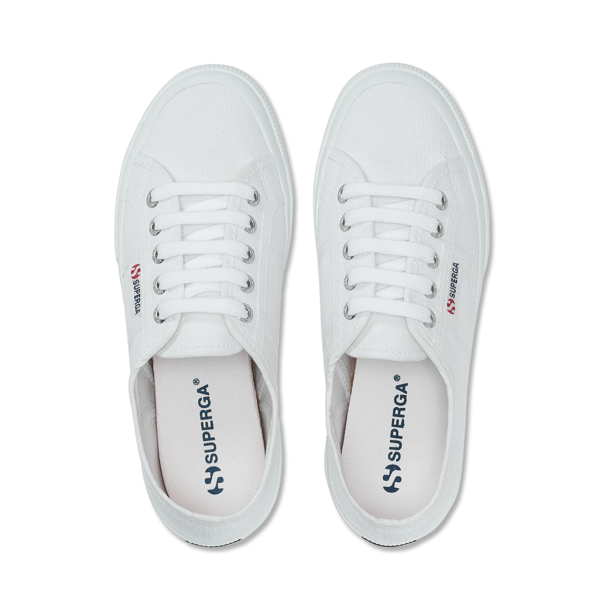 Superga 2750 Cotu Classic Sneakers - White. Top view.
