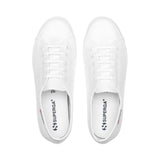 Superga 2725 Nude Sneakers - White Nude. Top view.