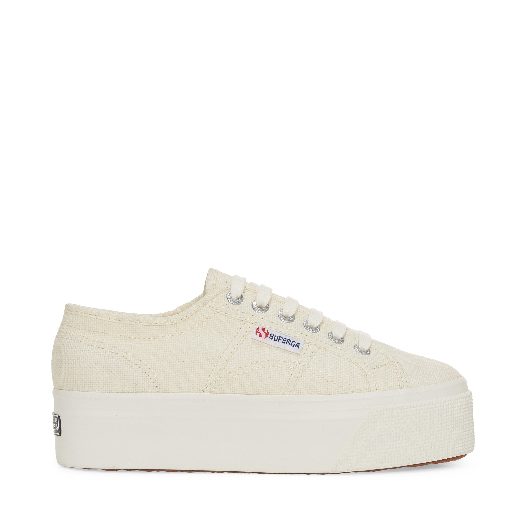 Superga White Platform Sneakers Women Superga 279 Fglw White