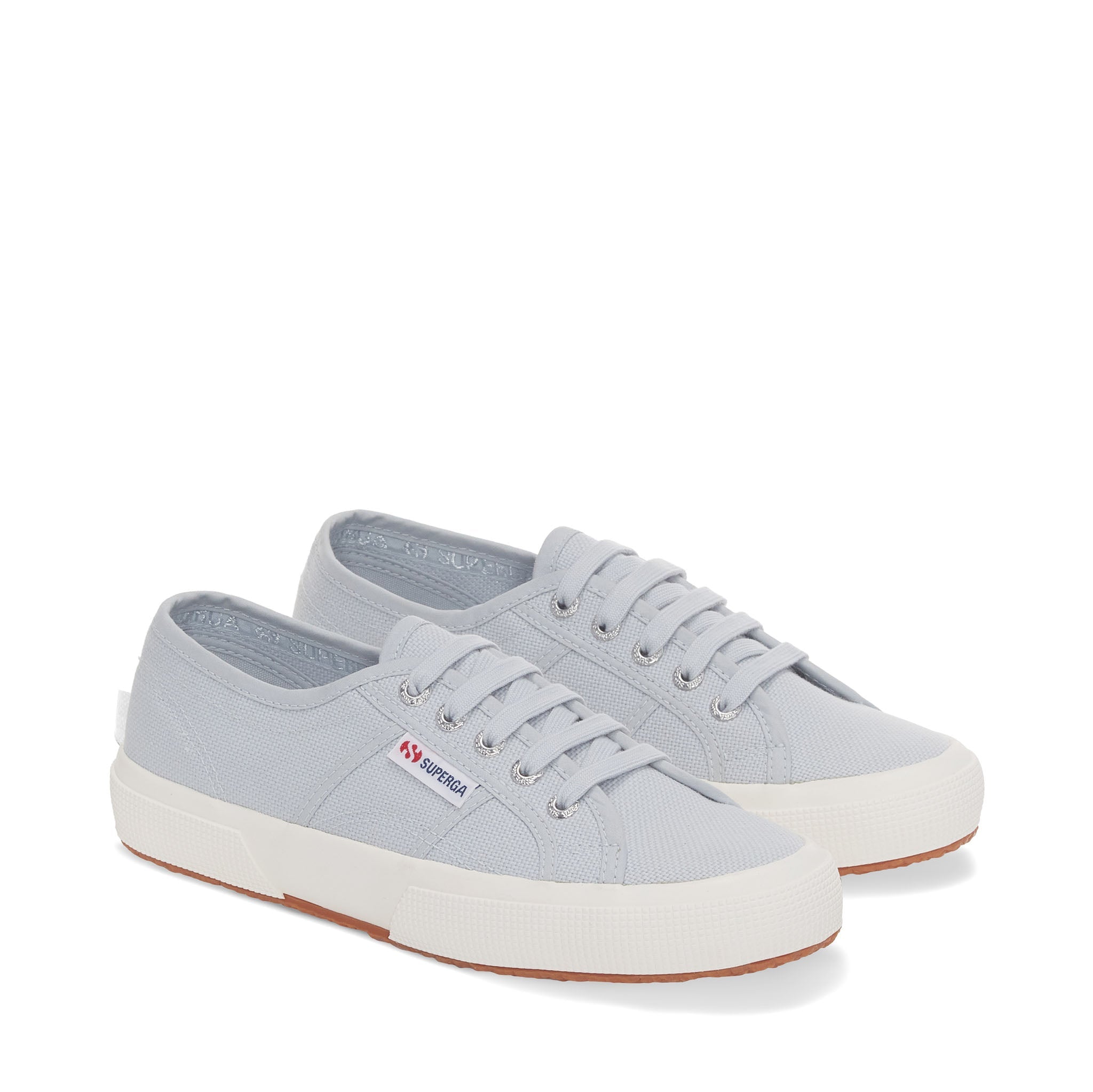 Superga 2750 Cotu Classic Sneakers - Grey. Front view.