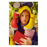 735 Kids Rubber Boots - Blue Navy