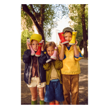 735 Kids Rubber Boots - Red Blaze