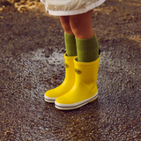 735 Kids Rubber Boots - Yellow Lemon