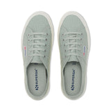 Superga 2750 Cotu Classic Sneakers - Grey Flint Avorio. Top view.