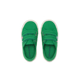 2750 Kids Cotjstrap Classic Sneakers - Island Green-Avorio