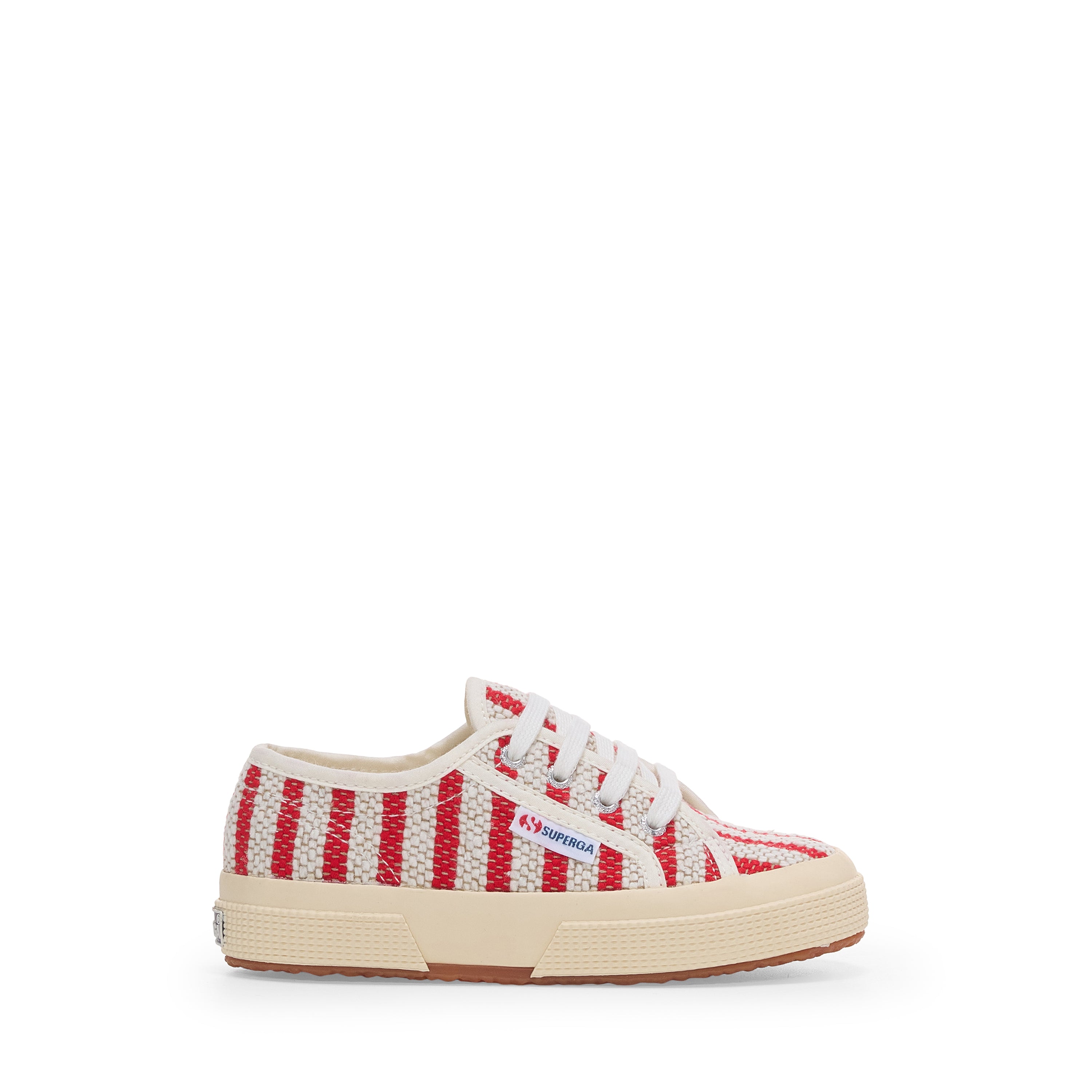 2750 KIDS COTTON STRIPES red-off-white 1
