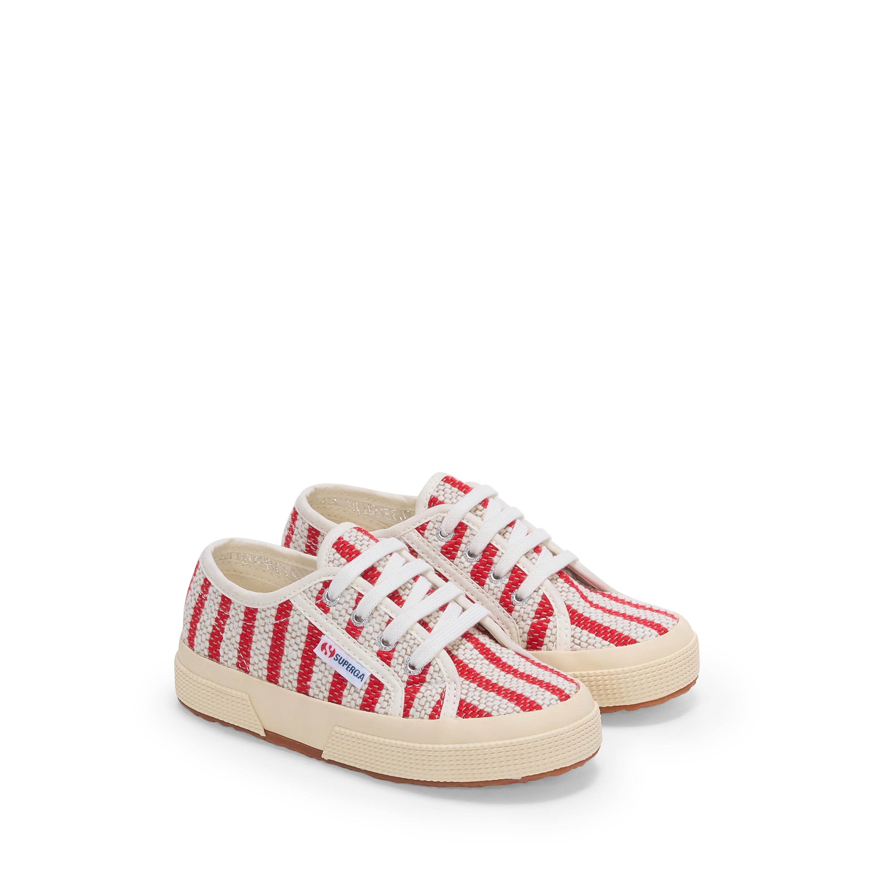 2751 KIDS COTTON STRIPES red-off-white 2