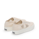 2740 Platform Crochet - Beige Raw Braid Avorio