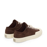 2432 Works Suede Flesh Out Sneakers - Brown Cotto-Off White