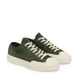 2432 Works Suede Flesh Out Sneakers - Green Grass Dk-Off White