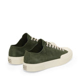 2432 Works Suede Flesh Out Sneakers - Green Grass Dk-Off White