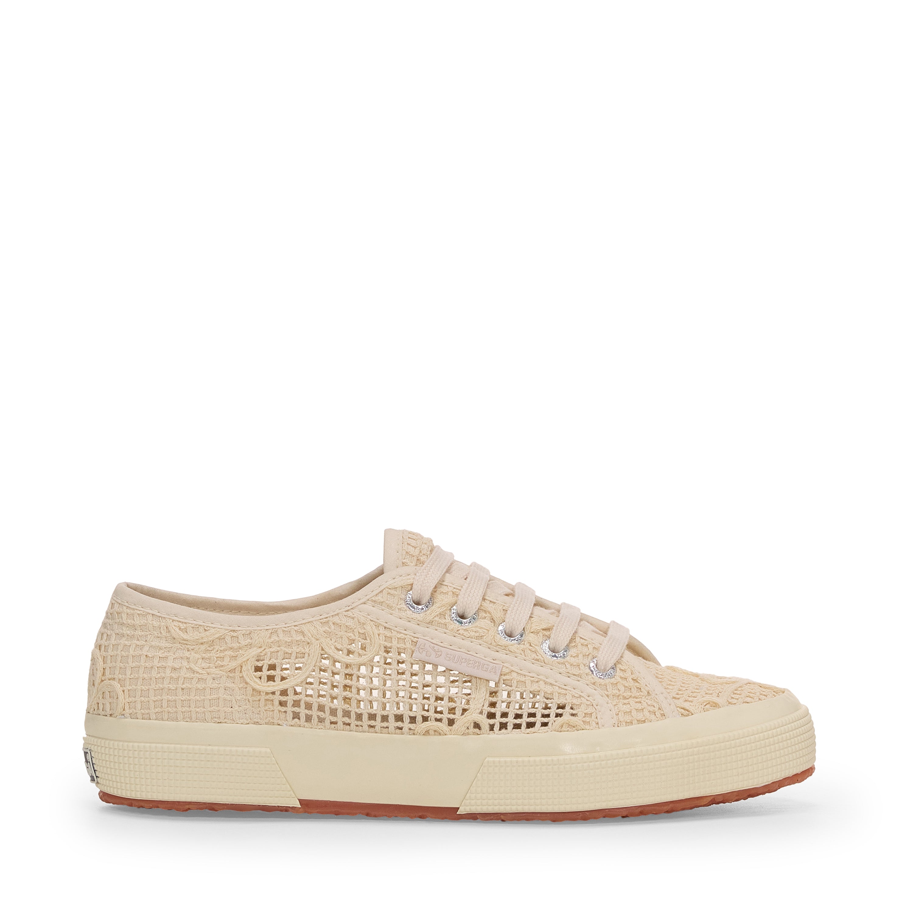 2750 Net Flower Crochet - Beige Raw-Off White – Superga US