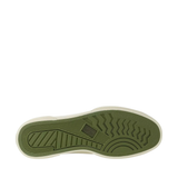 2432 Works Low Cut Cotton Canvas Sneakers - Green Dark Olive Off
