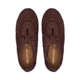 3021 Crochet Ballerina Sneakers - Brown Coffee