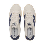 4833 Lendl Sneaker - White Avorio-Navy-Off Yellow