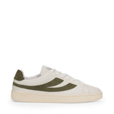 4833 Lendl Sneaker - White Avorio-Moss Green-Off Yellow