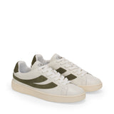 4833 Lendl Sneaker - White Avorio-Moss Green-Off Yellow