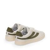 4833 Lendl Sneaker - White Avorio-Moss Green-Off Yellow