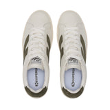 4833 Lendl Sneaker - White Avorio-Moss Green-Off Yellow