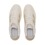 4833 Lendl Sneaker - White Avorio-Taupe-Off Yellow