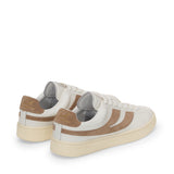 4833 Lendl Sneaker - White Avorio-Taupe-Off Yellow
