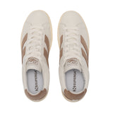 4833 Lendl Sneaker - White Avorio-Taupe-Off Yellow