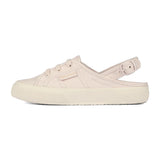 2933 Sling Back Linen Sabot Low Heel - Total Beige Natural