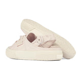 2933 Sling Back Linen Sabot Low Heel - Total Beige Natural
