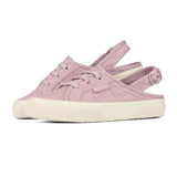 2933 Sling Back Linen Sabot Low Heel - Pink Skin-Beige Natural