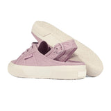 2933 Sling Back Linen Sabot Low Heel - Pink Skin-Beige Natural