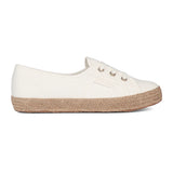 2345 Ballet Drill Rope Low Heel - Lt Beige-Gold