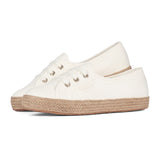 2345 Ballet Drill Rope Low Heel - Lt Beige-Gold