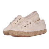 2345 Ballet Drill Rope Low Heel - Pink Almond-Gold
