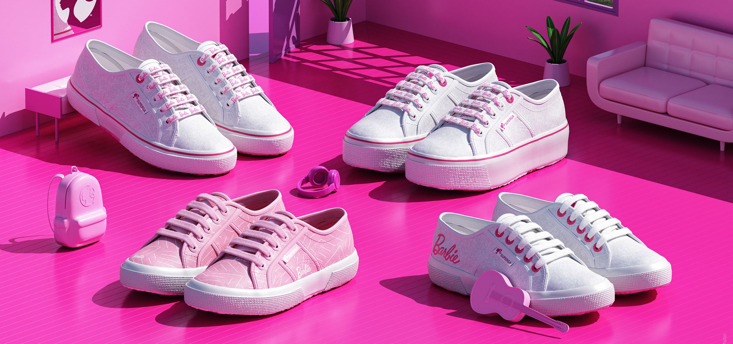 Barbie x Superga.