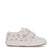 Superga 2750 Kids Straps Ballon Print Sneakers - White Avorio Tickled Pink. Side view.
