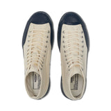 Superga 2433 Twisted Herringbone Sneakers - Off White Blue Petrol. Top view.