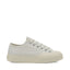 Superga 2432 Workwear Sneakers - White Off White. Side view.