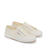 Superga 2750 Cotu Classic Sneakers - Beige Natural Avorio. Front view.