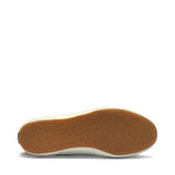Superga 2750 Og Hairy Suede Sneakers - Brown Piquant Avorio. Bottom view.
