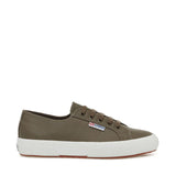 Superga 2750 Nappa Sneakers - Fossil Matte Avorio. Side view.