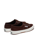 Superga 2750 Cotu Classic Sneakers - Brown Plum Avorio. Back view