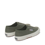 Superga 2750 Cotu Classic Sneakers - Grey Greenish Avorio. Back view