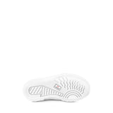 Superga 2630 Kids Stripe Straps Sneakers - Total White. Bottom view.