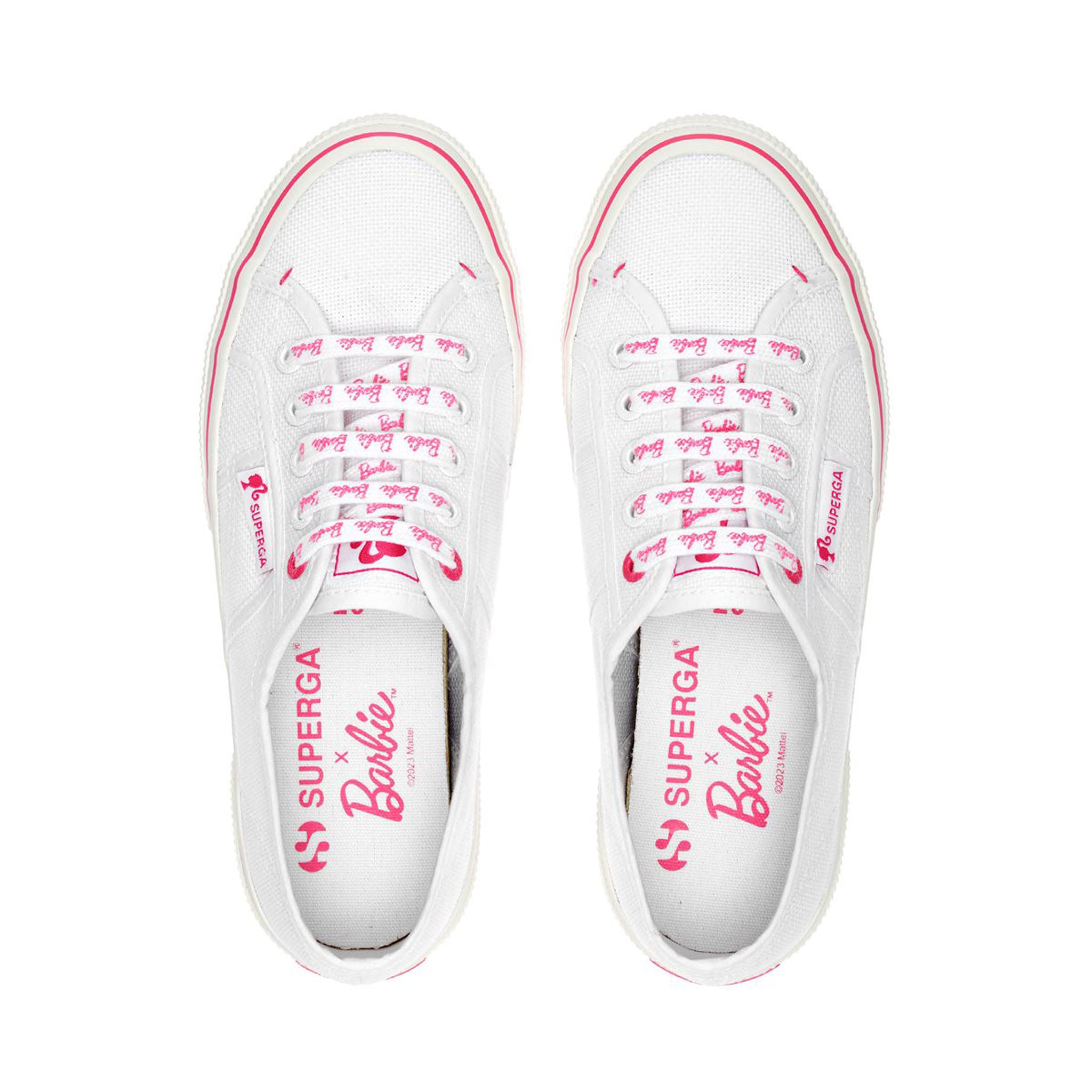 Superga 2750 Barbie Classic Sneakers. Top view.