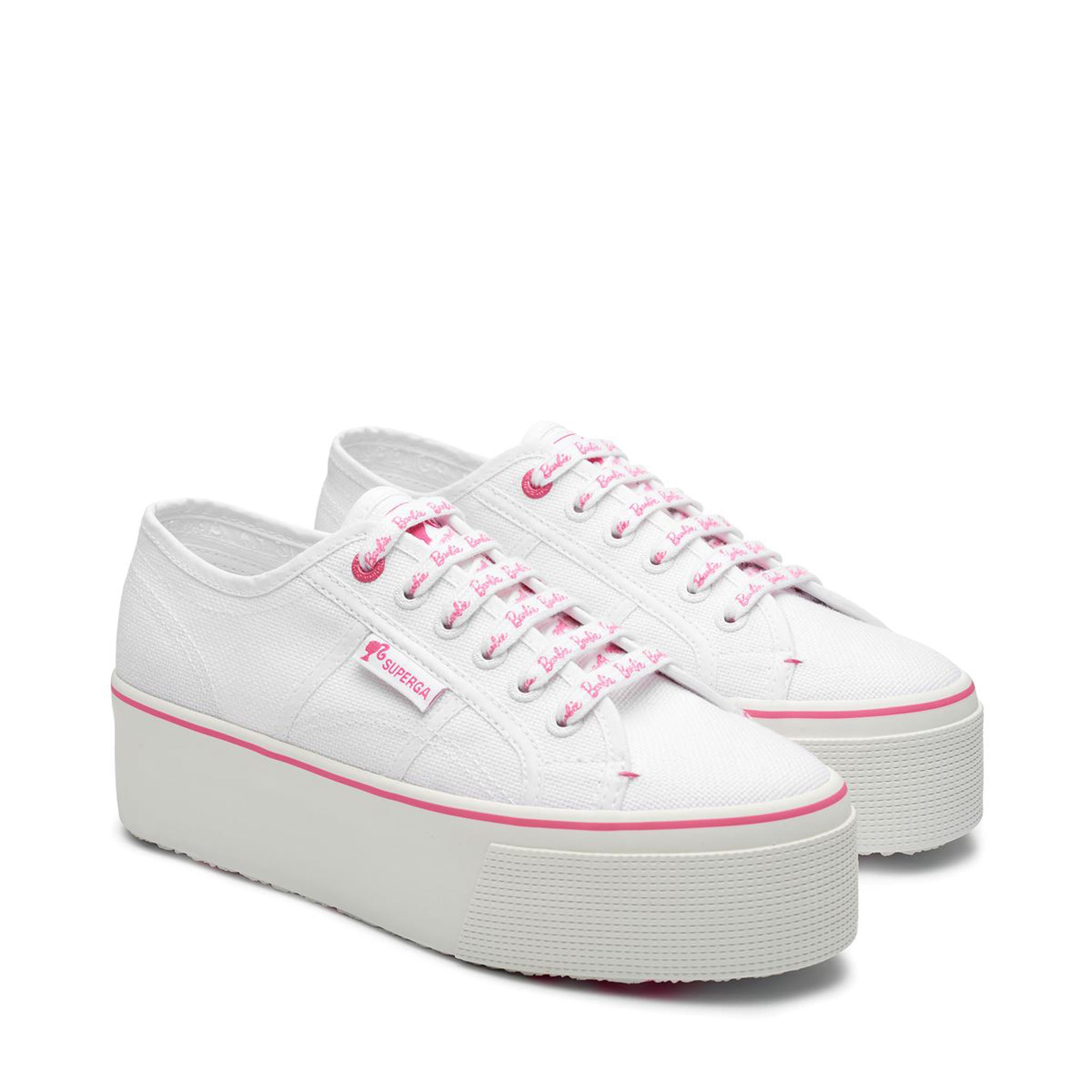 Superga 2790 Barbie Classic Sneakers. Front view.