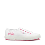 Superga 2750 Barbie Big Logo Sneakers. Side view.