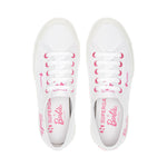 Superga 2750 Barbie Big Logo Sneakers. Top view.