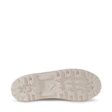 Superga 2469 Alpina Wave Tape Canvas Wr Boots - Total Beige. Bottom view.