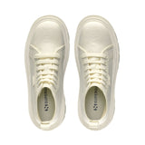 Superga 3052 Alpina Apex Mid Boots - Total Beige Natural. Top view.